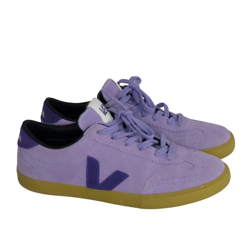 Veja Volley Suede Sneaker Lavande Purple Sneakers Size 8 Women's Gum Sole